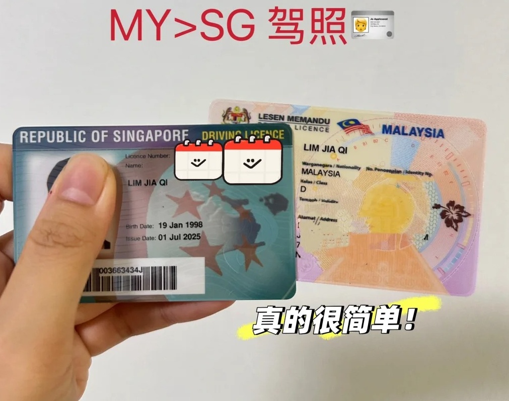办理新加坡驾驶执照
