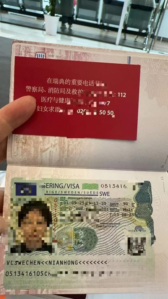 办理瑞典签证
