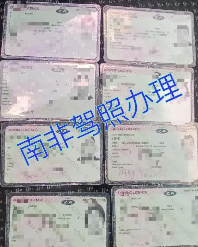 办理南非驾驶执照