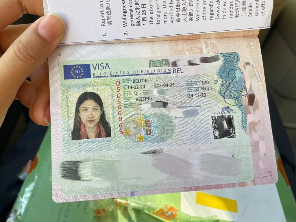 购买比利时假签证