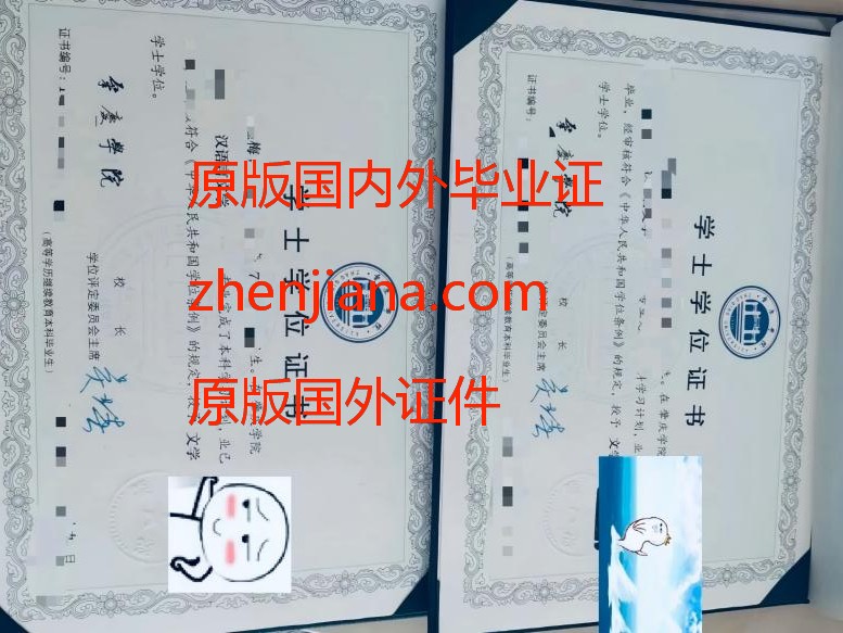 办理硕士毕业证 办理硕士文凭 Sample of Undergraduate Graduation Certificate