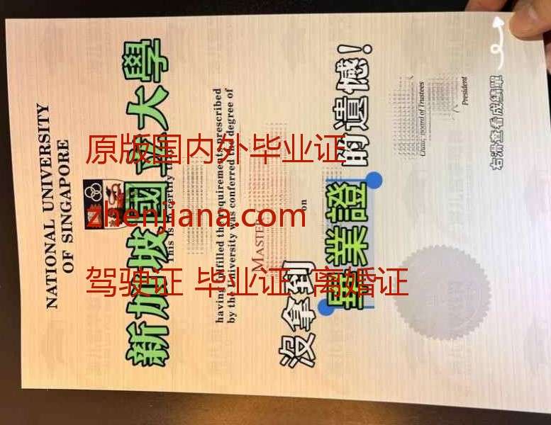 办新加坡国立大学毕业证